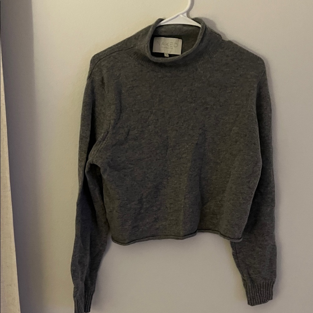 NakedCashmere Gray Cowl Neck Sweater